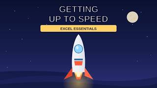 Getting Up to Speed In Excel