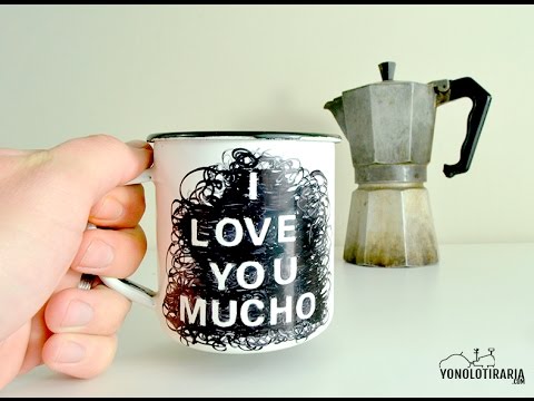 Cómo pintar y personalizar una taza