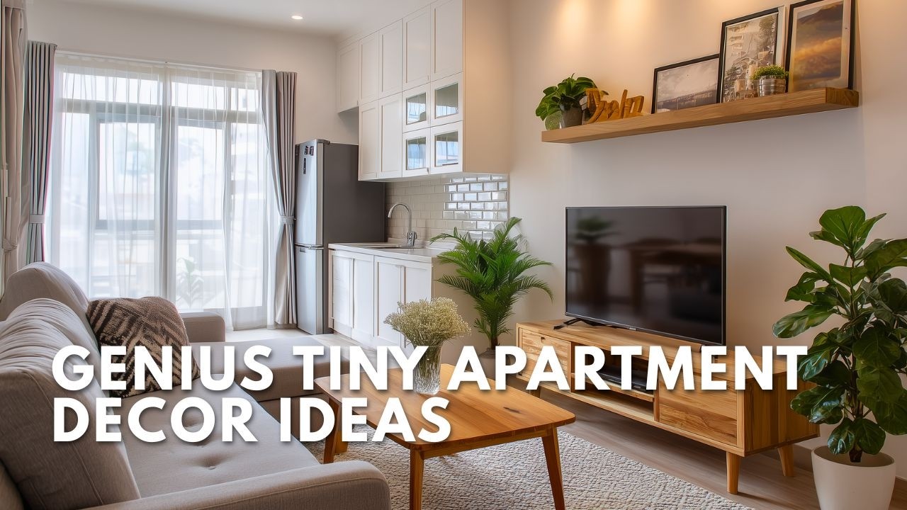 Genius Tiny Apartment Decor Ideas to Maximize Space and Create a ...