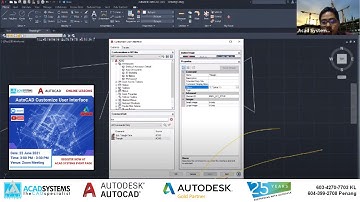 AutoCAD customize user interface