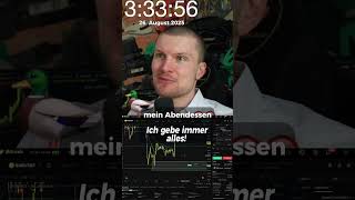 Abendessen wurde liquidiert mit Frau und Kind! 🔥🚀🏆 #livetrading #kryptolivetrading #btc #eth #sol