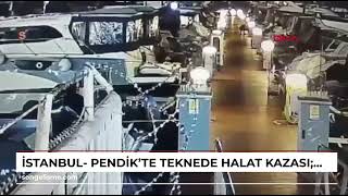 İstanbul- Pendikte Teknede Halat Kazası 1 Kişi Hayatını Kaybetti