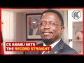 Cs ababu namwamba clears the air in full exclusive interview  kenyanscoke