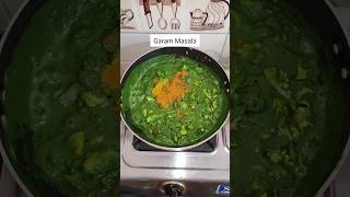 Palak Gobi Sabji youtubeshorts shorts gobirecipe asmr  spinach palak viral trending food