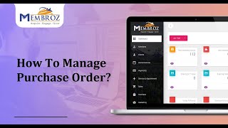 How To Manage Purchase Orders In Membroz - Beauty Clinic Management Software screenshot 5