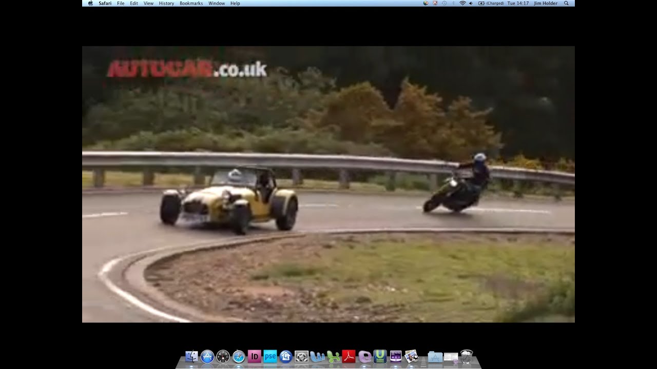 Car vs bike (Caterham R500 vs Ducati) - part one by Autocar.co.uk ...