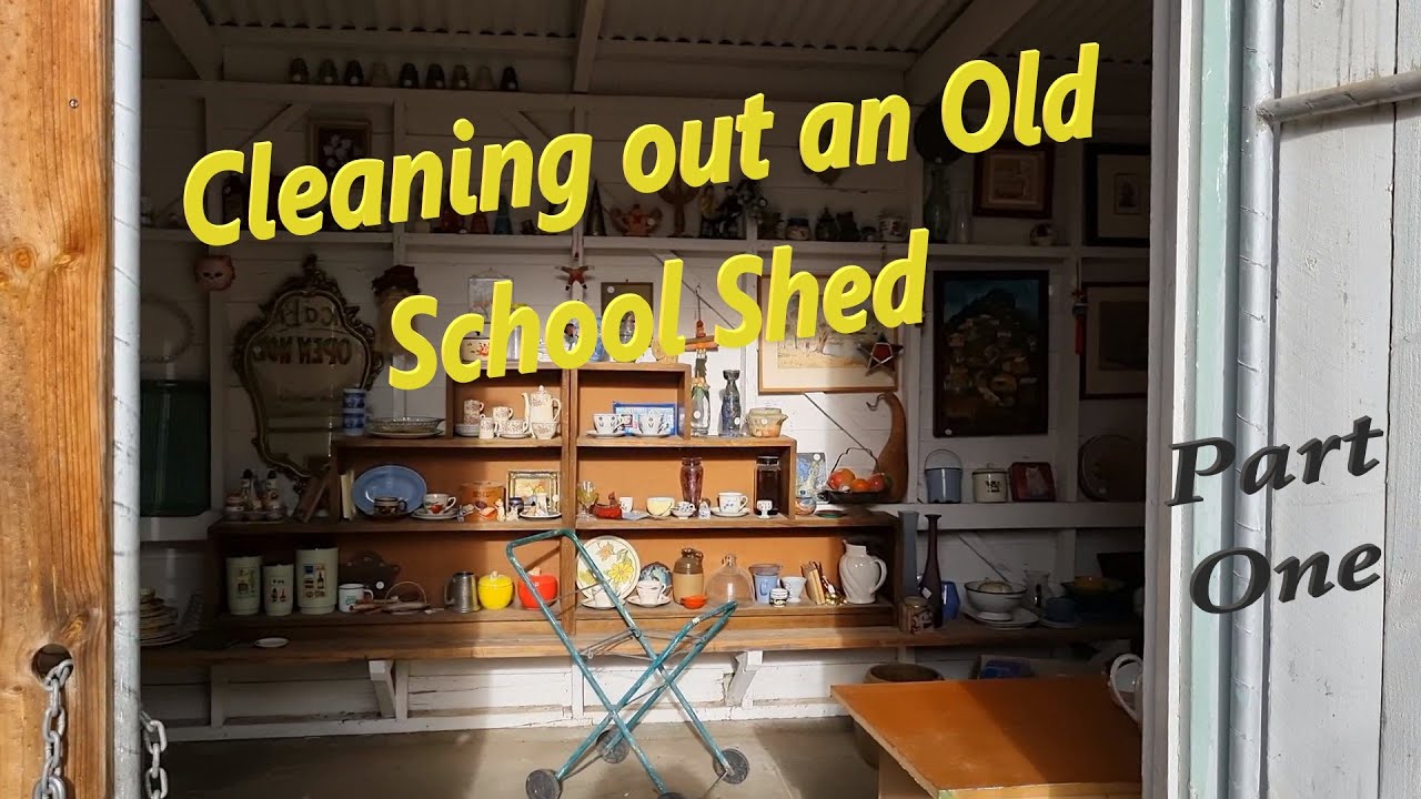 I just purchased the whole shed contents. Cleaning out an old school ...