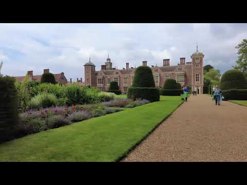 Walking Around Blickling Hall Formal Garden