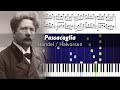Beautiful piano song passacaglia by handelhalvorsen  piano tutorial with sheet music
