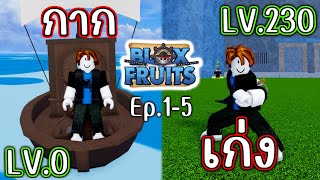 รวมคลิปฟาร์ม Ep.1-5 เพื่อนำไปแจก 100,000 ผู้ติดตาม!!? | Blox Fruit