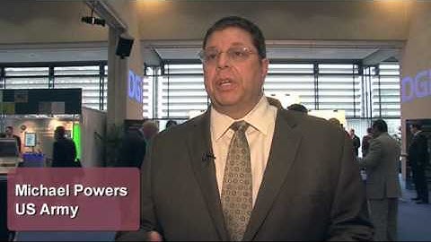 Defence Geospatial Intelligence (DGI) 2010 - Interview with Michael Powers