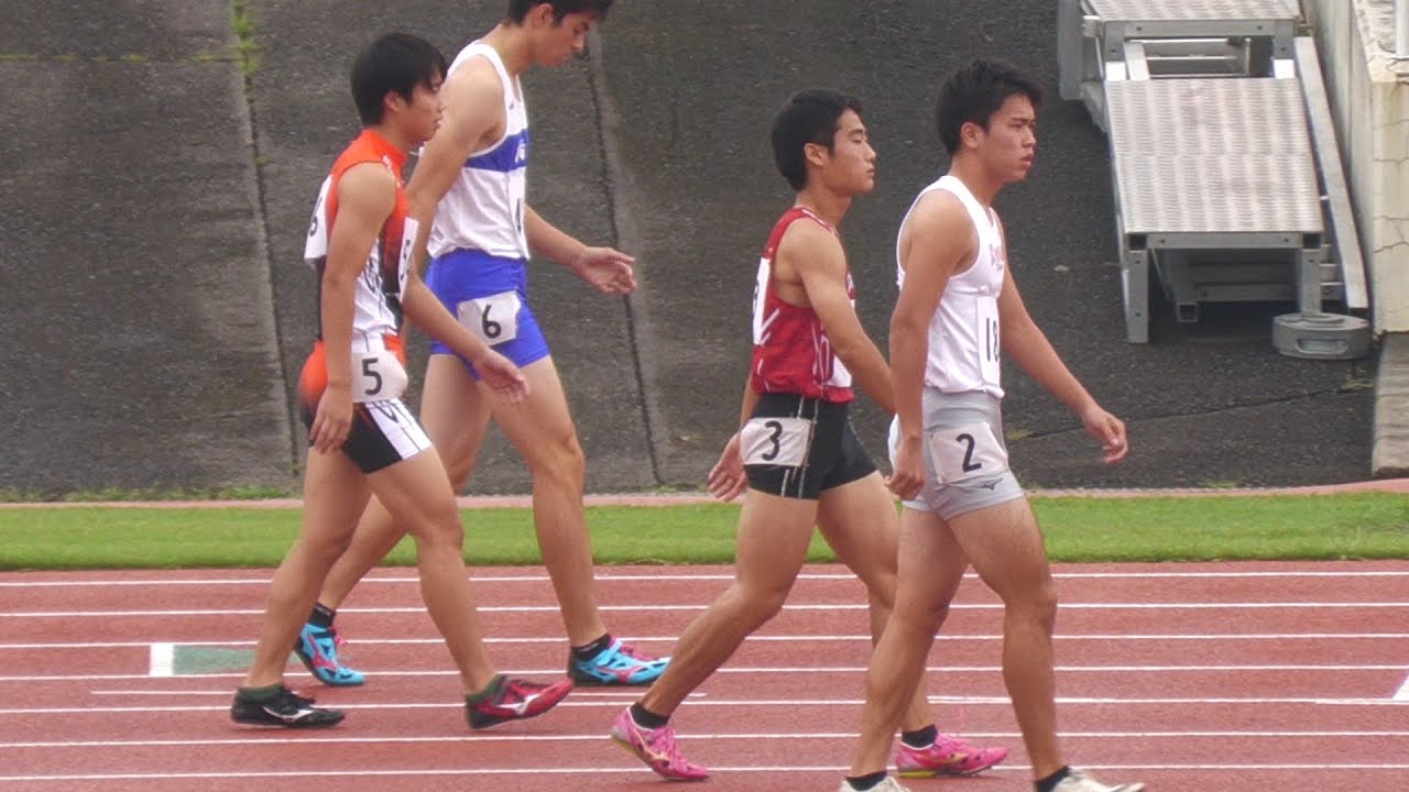 群馬県高校新人陸上 男子0m 予選6組 Youtube