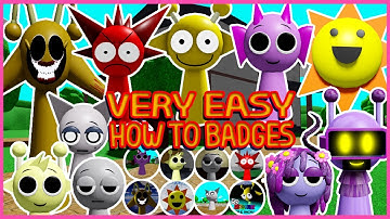 Roblox - Update - 2 Gamepass And How to get 6 Badges in 3D Sprunki Roleplay & Animations