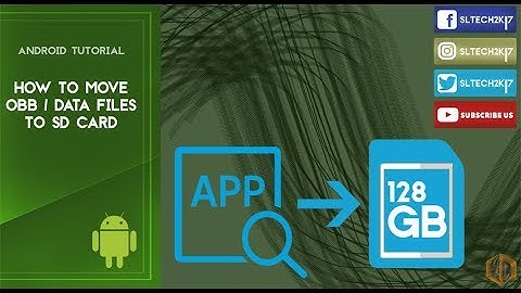 How To Move Data / Obb Files To SD Card [ ROOT ]