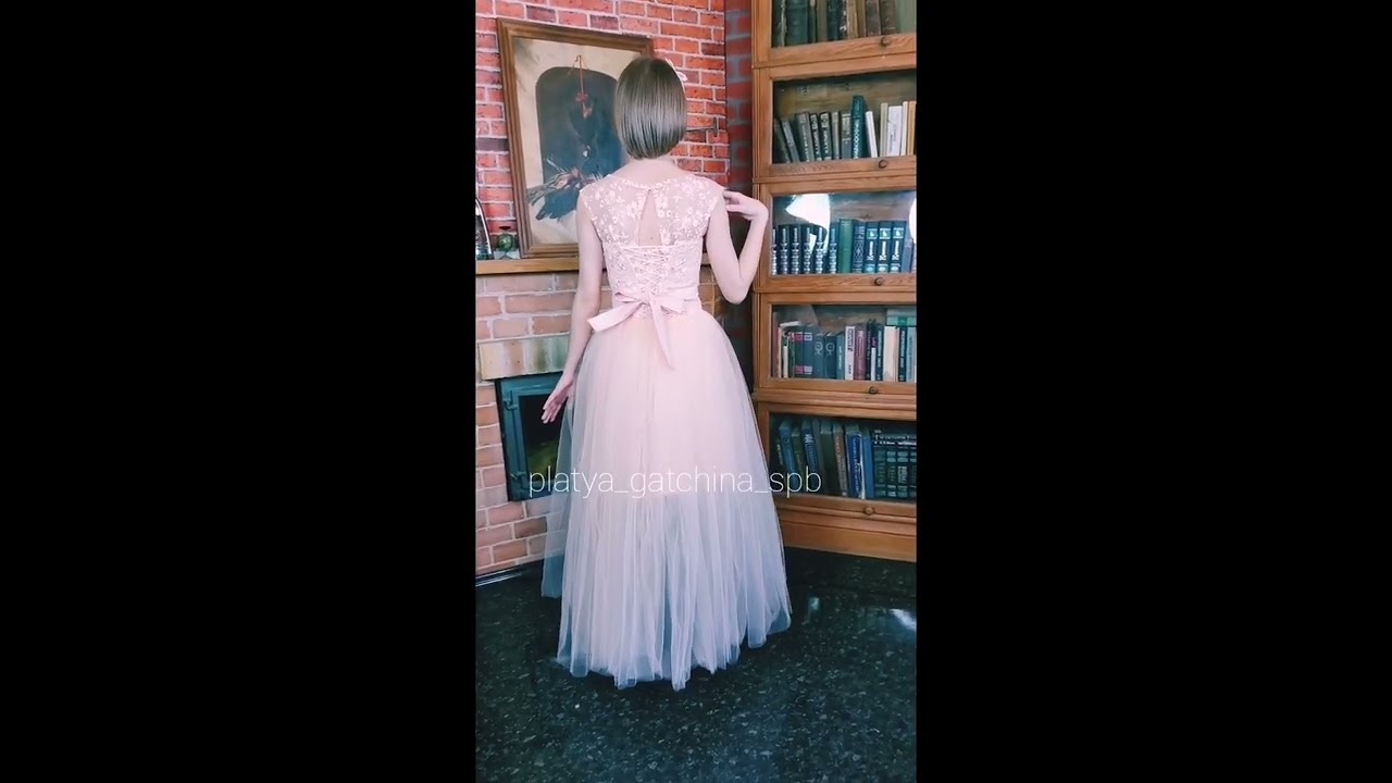 Платье - трансформер со съёмной юбочкой