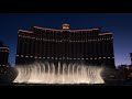 Fountains Of Bellagio: “Luck Be A Lady” (Dusk) 4K