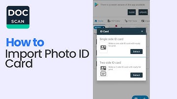 How to Import Photo ID Card on Doc Scanner