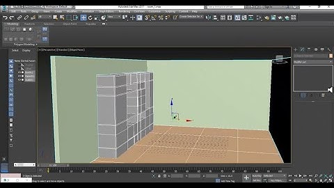3DsMax Tutorials, Tutorial on 3D Modeling, Texturing & Lighting a Drawing Hall in 3dsmax  Part 1