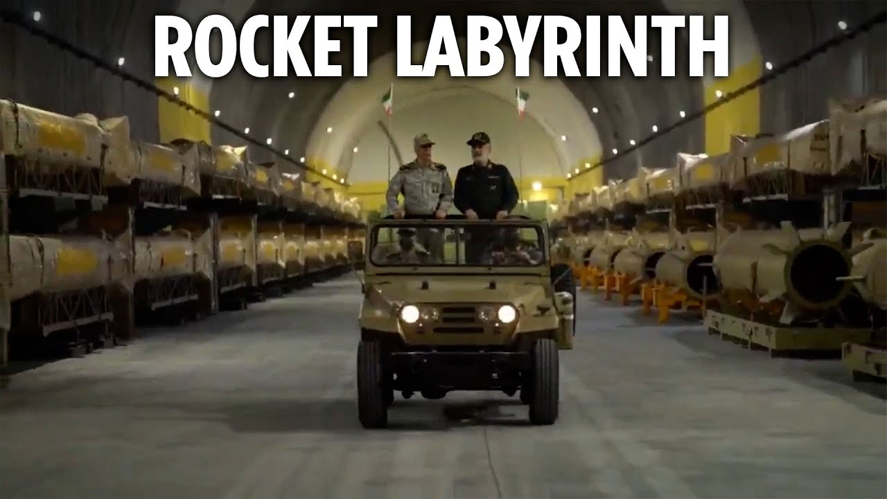 Inside Iran's secret underground 'missile city' packed with ballistic weapons