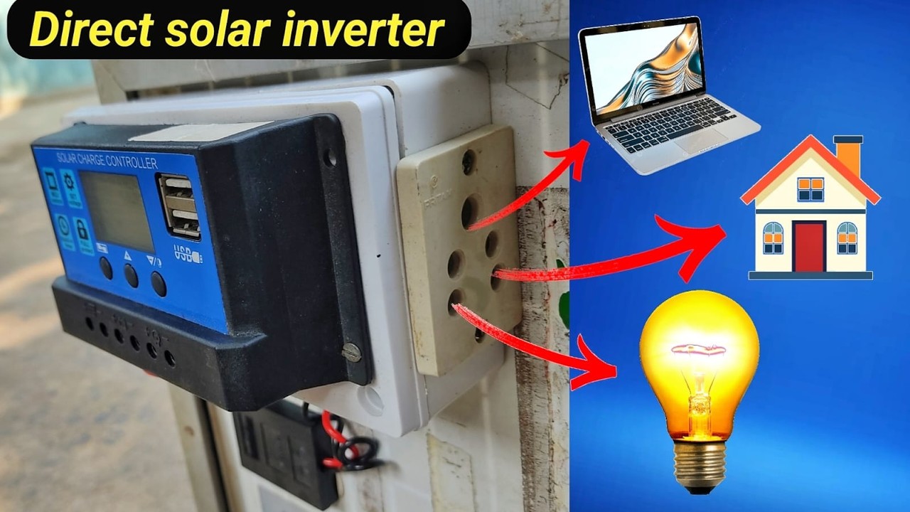 How to make Direct solar inverter 0 to 100watt