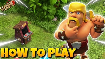 HOW TO PLAY WITH ARCADE MODE | CLASH OF CLAN | #clashofclans #clashofclananniversary #newupdate