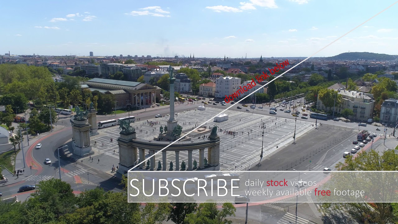 Budapest Hungary aerial - STOCK FOOTAGE - STOCK VIDEO hungary news