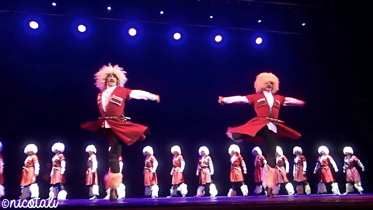 Georgian Dance - Khandjluri 羊飼いの踊り (Sukhishvili 2017-01-27)