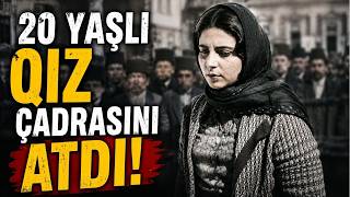 HAMININ GÖZÜ QARŞISINDA ÇADRASINI ATDI