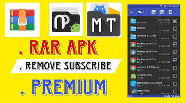 How to mod RAR Apk | Mt Manager