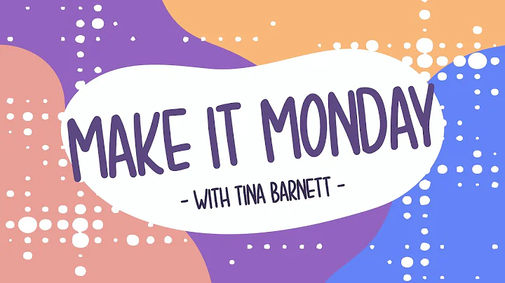 Make it Monday...with Tina Barnett | Learn how to Paint Pour