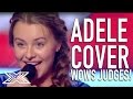 Cover of Adele's "Set Fire To The Rain" WOWS judges! | X Factor Judges