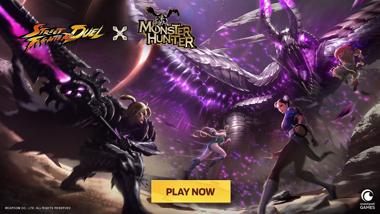 Street Fighter: Duel Goes Wild with Monster Hunter Collaboration