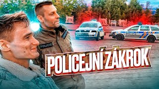 POLICEJNÍ ZASTAVENÍ VOZIDLA!