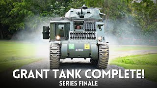 WORKSHOP WEDNESDAY: Test driving the WWII Grant Tank and GRAND FINALE of the restoration image