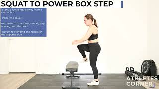 Squat To Power Box Step