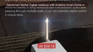 Zemismart Matter Zigbee Gateway with Antenna Smart Home Hub B... — Amazing Value 2026 | Must Have!