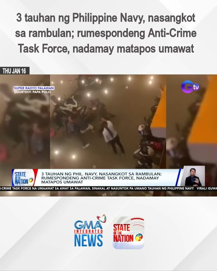 3 tauhan ng Philippine Navy, nasangkot sa rambulan | SONA