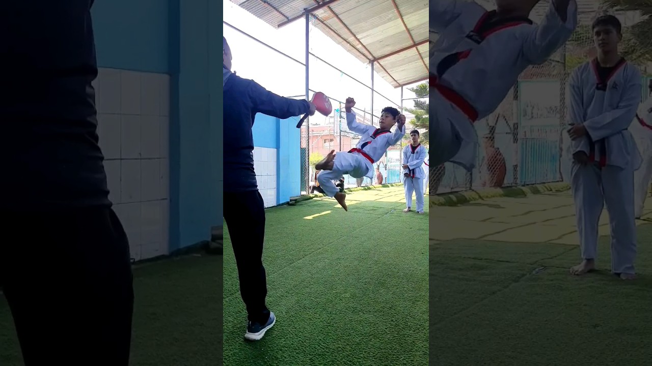 Mikey 540 kick 🦵🇳🇵🥋 