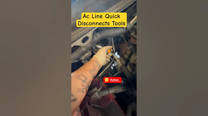 Ac Line Quick Disconnect Tools #youtubeshorts #shorts #mechanic #tips #tools