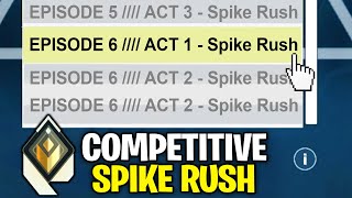 Radiant Rank In A Spike Rush Is A Thing Now