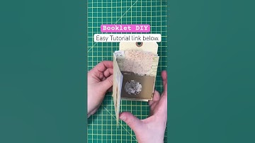 Accordion Booklet DIY - Easy To Make #papercrafts #scrapbooking #diy