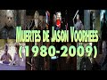 Evolucion Todas las Muertes de Jason Voorhees (1980-2009)