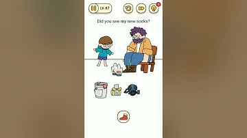 Brain Find Level 68 || Did you see my new socks.