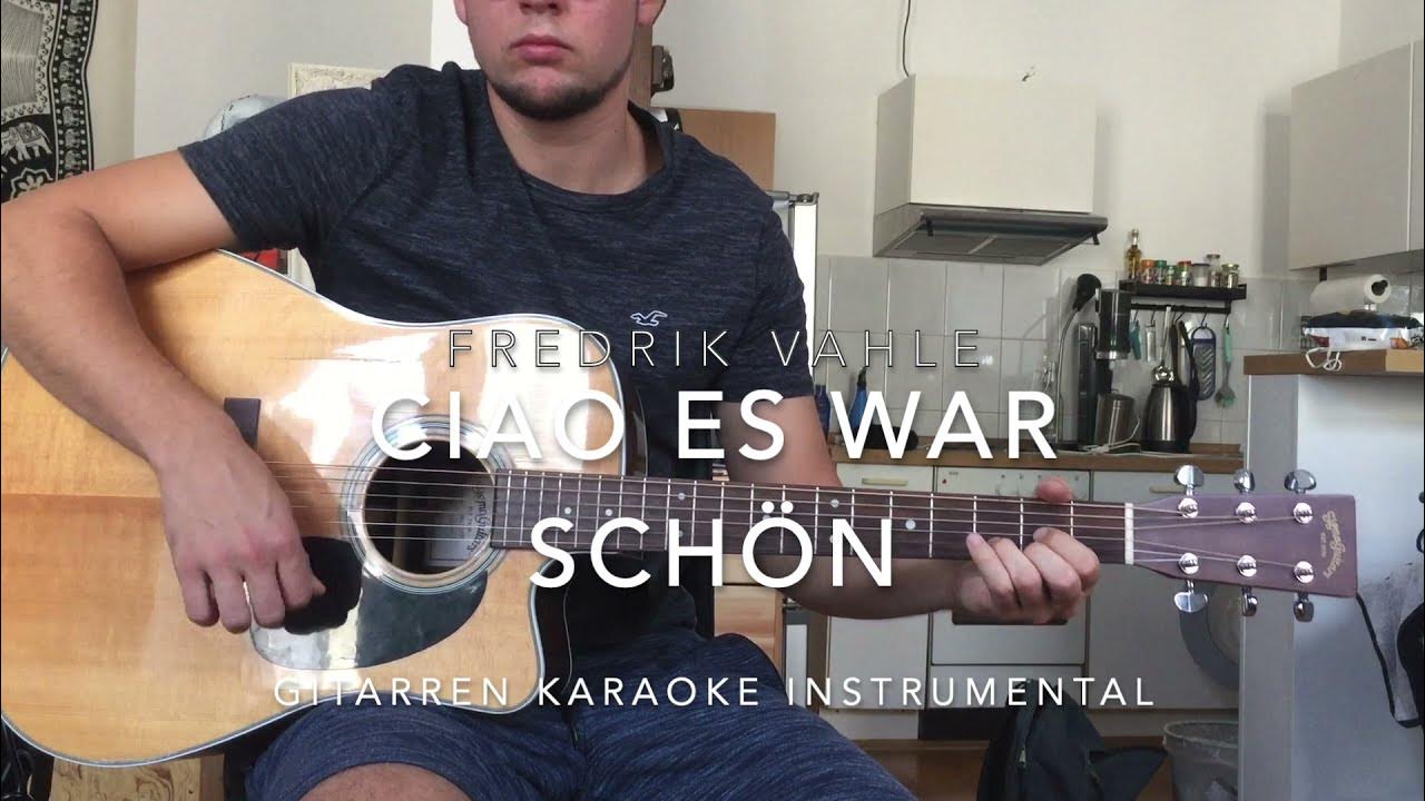 Ciao, es war schön (Abschiedslied) Fredrik Vahle (Gitarren Karaoke