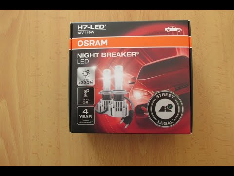 H7: Osram 64210DWNB Night Breaker LED Headlight Bulbs – HID CONCEPT