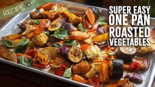 One Pan Roasted Vegetables - Super Easy Bake and forget! screenshot 3