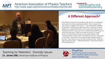 Dr. James Stith: Teaching for Retention - Diversity Issues