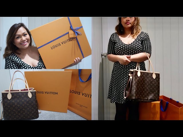 My Shopping Diary: Review : Louis Vuitton Neverfull MM in Damier Ebene