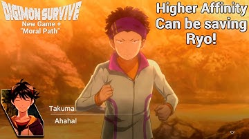 Digimon Survive - Kunemon Saving Ryo! Higher Affinity & Moral path New game + Pt 3/4 - Switch