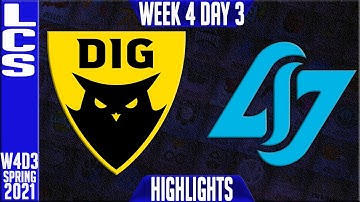 DIG vs CLG Highlights | LCS Spring 2021 W4D3 | Dignitas vs Counter Logic Gaming